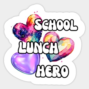 School hero day Sticker